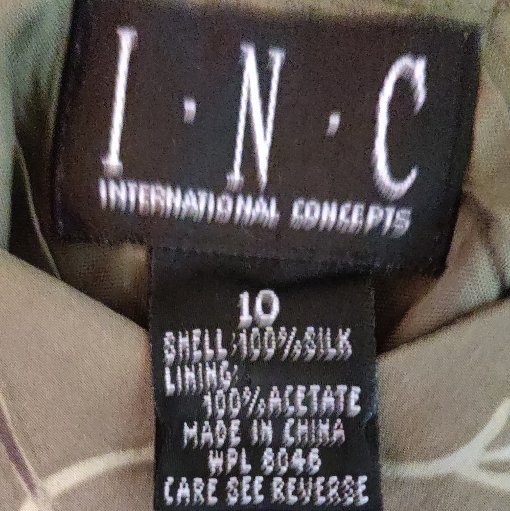 100% silk slip dress - Picture 3 of 7